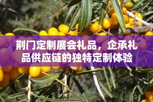 荆门定制展会礼品，企承礼品供应链的独特定制体验